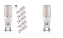 Artiva USA LED-G9-5Tdm-30-6 G9 5W Dimmable LED Light Bulb, Set of 6